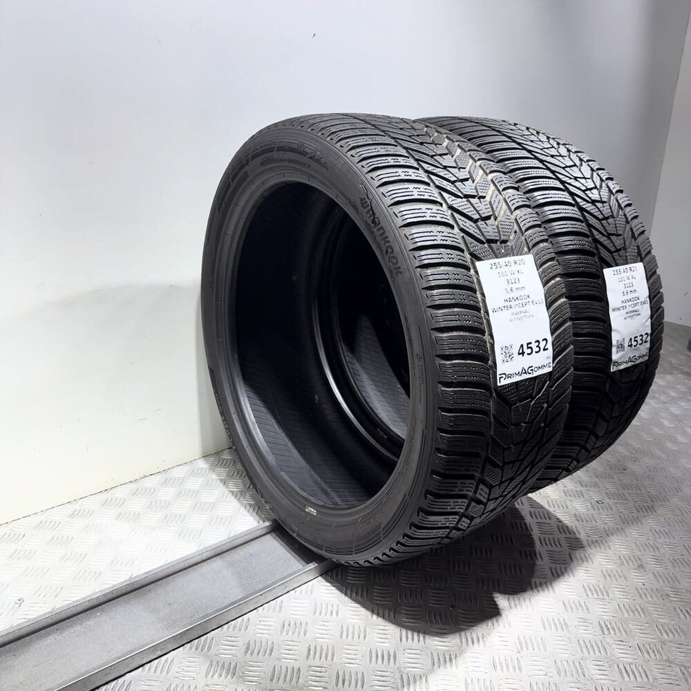 Gomme Usate 255 40 R20 101W XL Hankook Winter I*Cept Evo3 80% Invernali - immagine 7