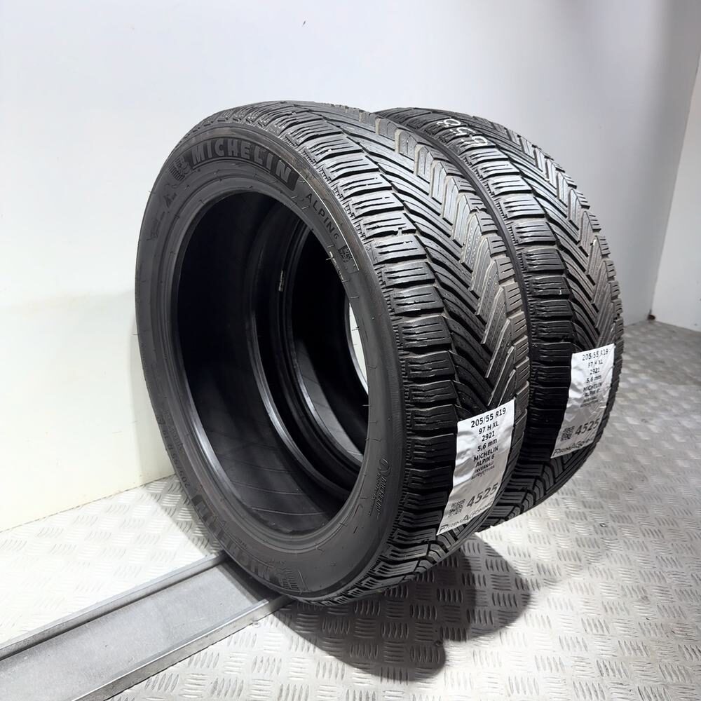 Gomme Usate 205 55 R19 97H XL Michelin Alpin 6 80% Invernali - immagine 7