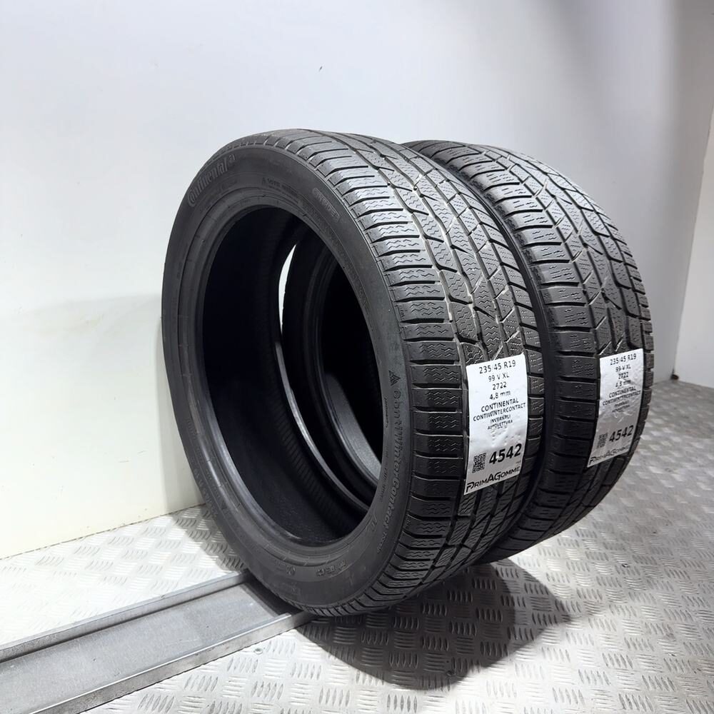 Gomme Usate 235 45 R19 99V XL Continental Contiwintercontact Invernali - immagine 7