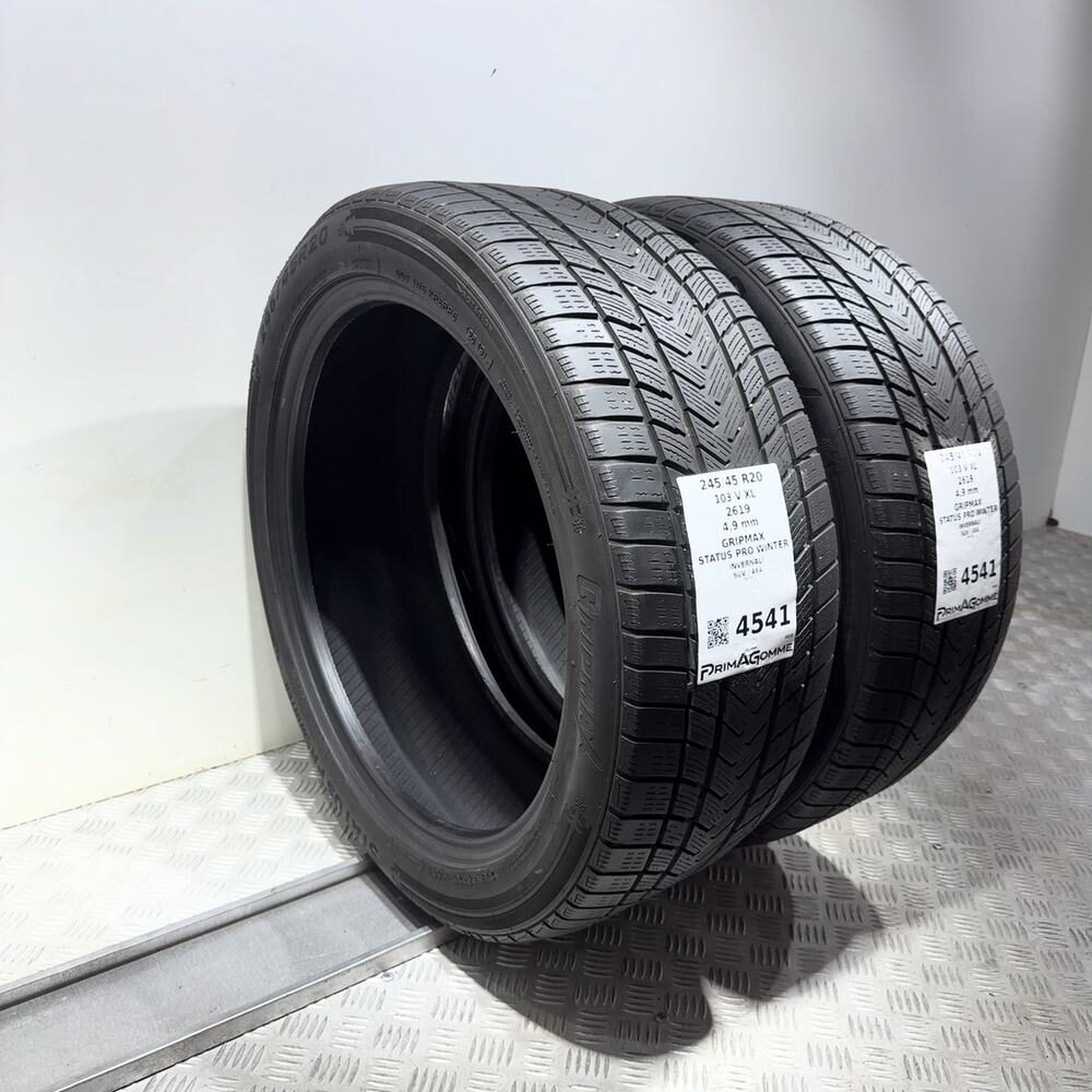 Gomme Usate 245 45 R20 103V XL GripMax Status Pro Winter Invernali - immagine 7