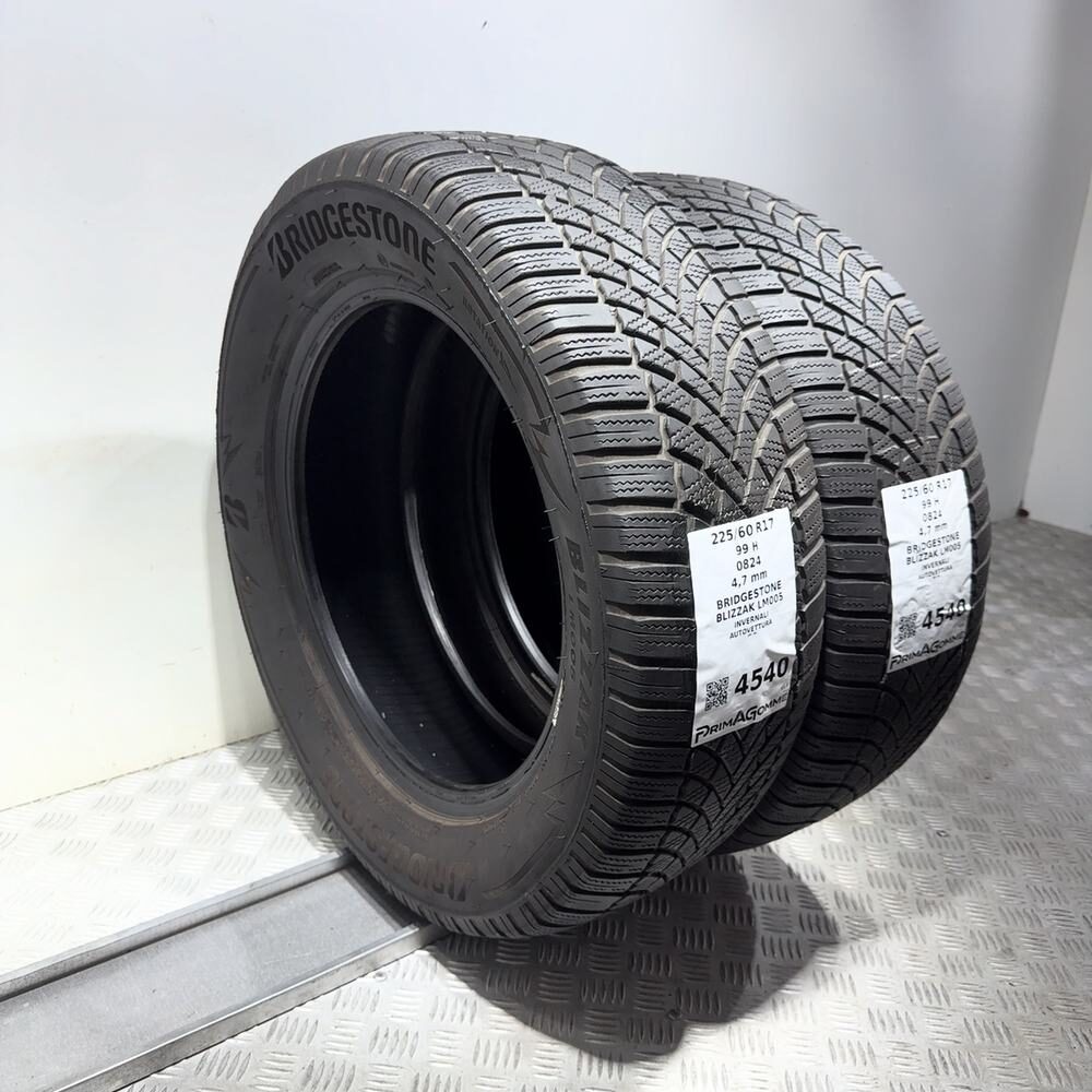 Gomme Usate 225 60 R17 99H Bridgestone Blizzak LM005 Invernali - immagine 7
