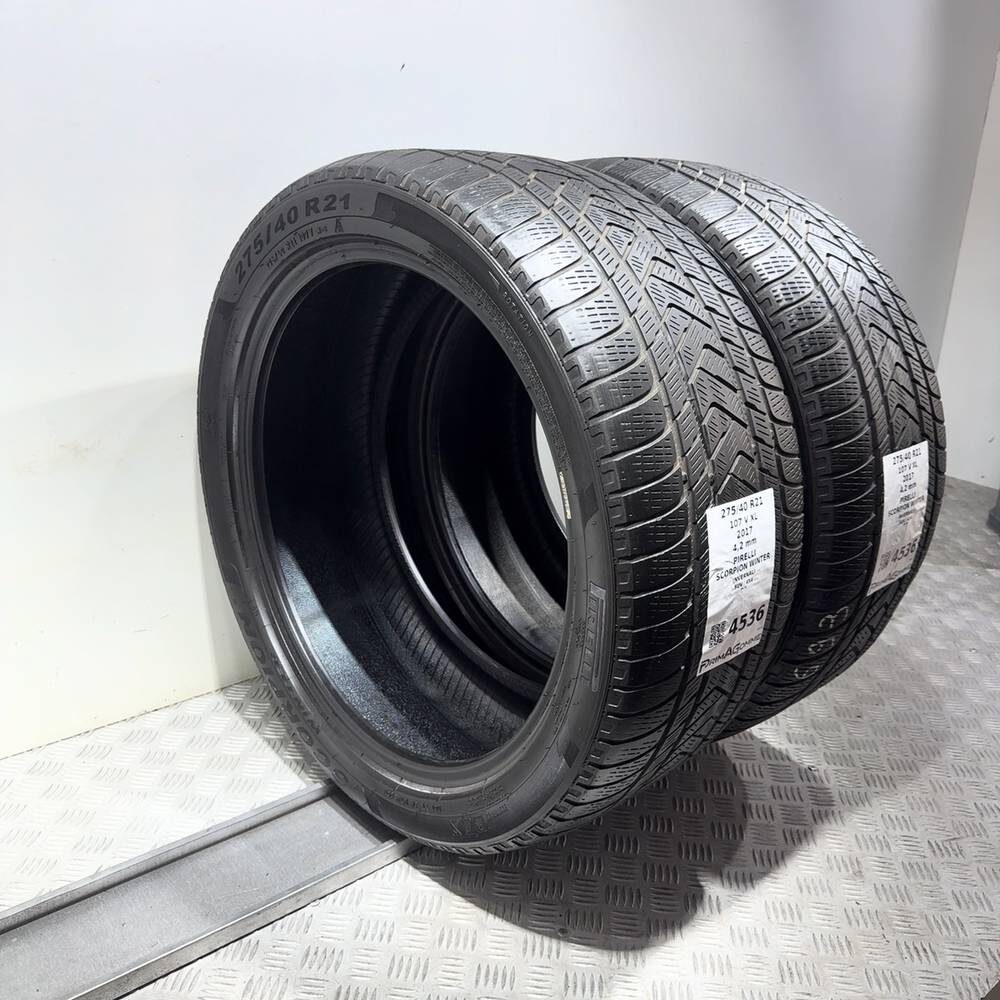 Gomme Usate 275 40 R21 107V XL Pirelli Scorpion Winter Invernali - immagine 7