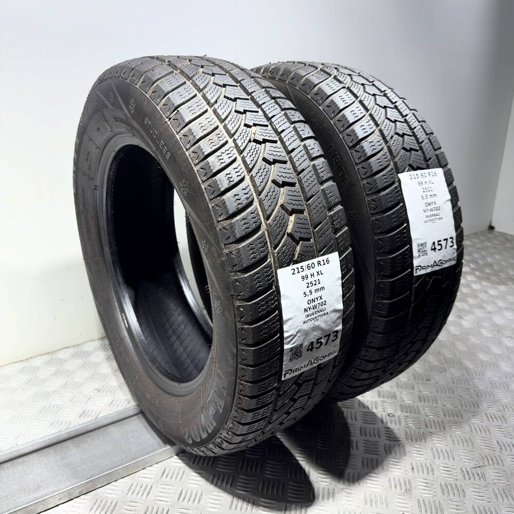 Gomme Usate 215 60 R16 99H XL Onyx NY-W702 79% Invernali - immagine 7