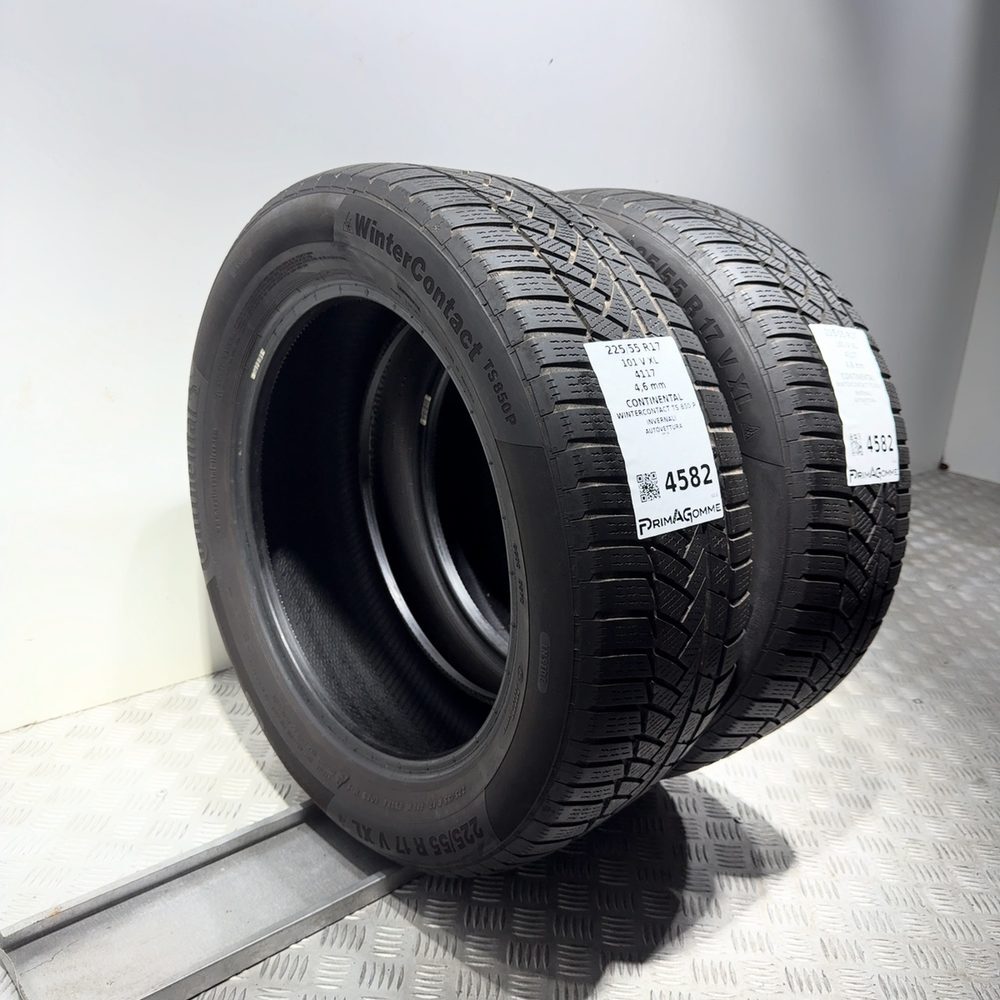 Gomme Usate 225 55 R17 101V XL Continental Wintercontact TS 850 P Invernali - immagine 7