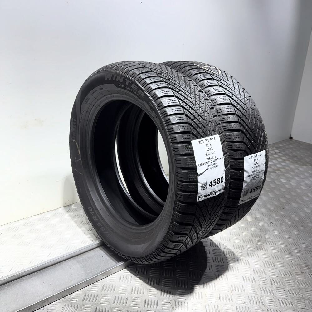 Gomme Usate 205 55 R16 91H Pirelli Cinturato Winter 2 71% Invernali - immagine 7