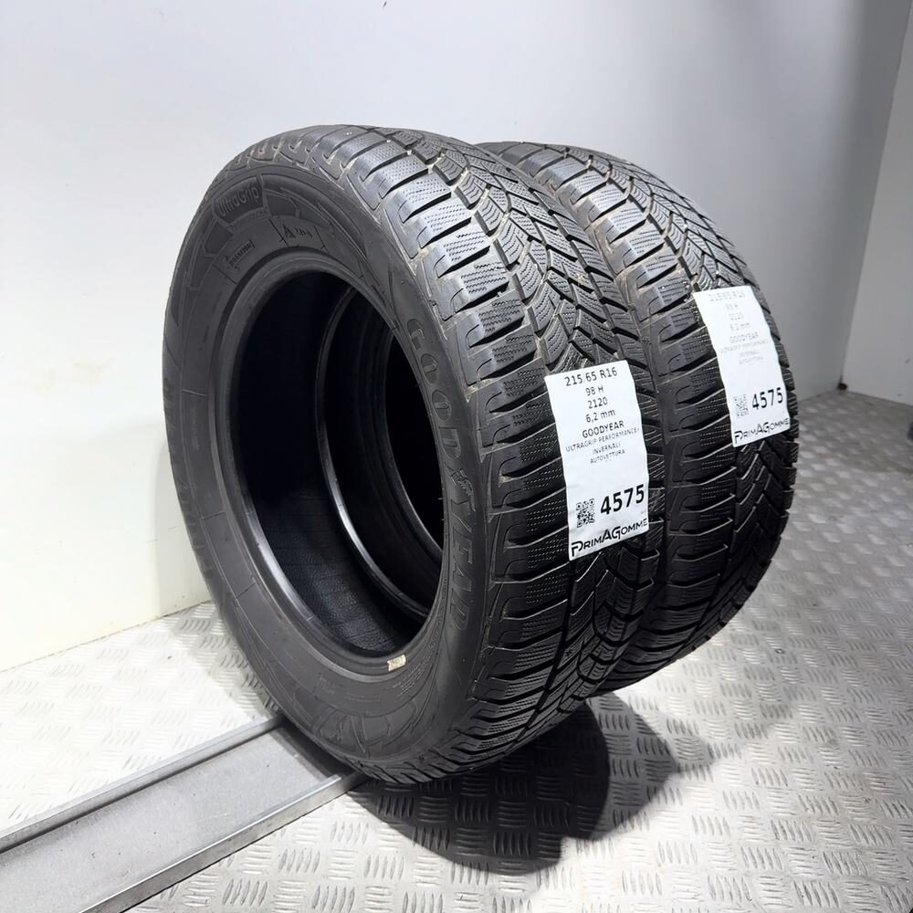Gomme Usate 215 65 R16 98H Goodyear Ultragrip Performance+ 89% Invernali - immagine 7