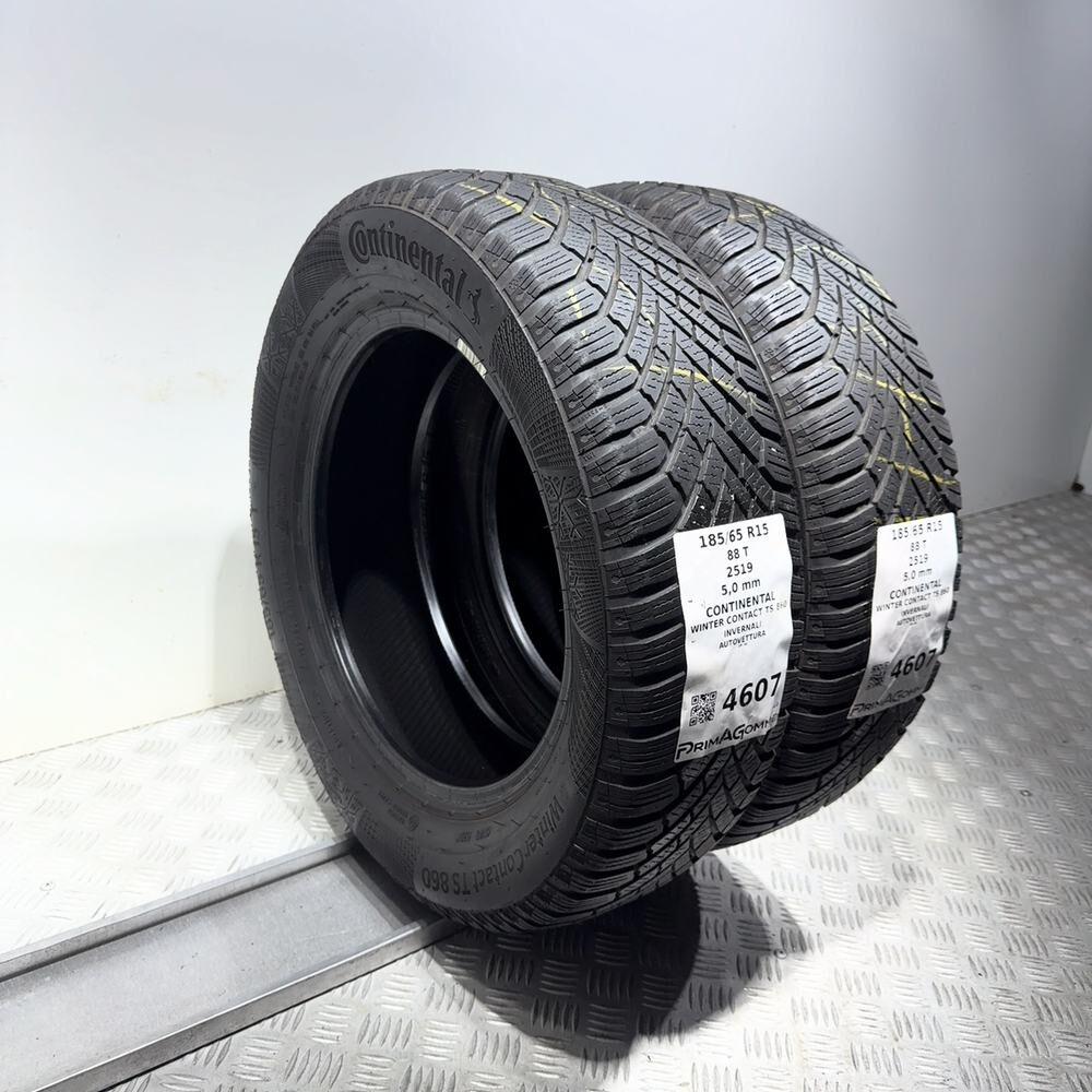 Gomme Usate 185 65 R15 88T Continental Winter Contact TS 860 71% Invernali - immagine 7