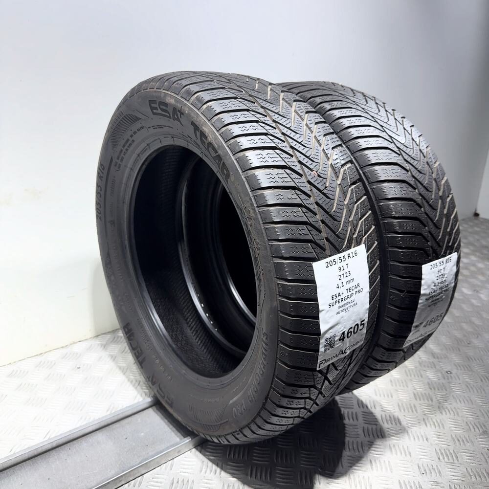 Gomme Usate 205 55 R16 91T Esa+ Tecar Supergrip Pro Invernali - immagine 7