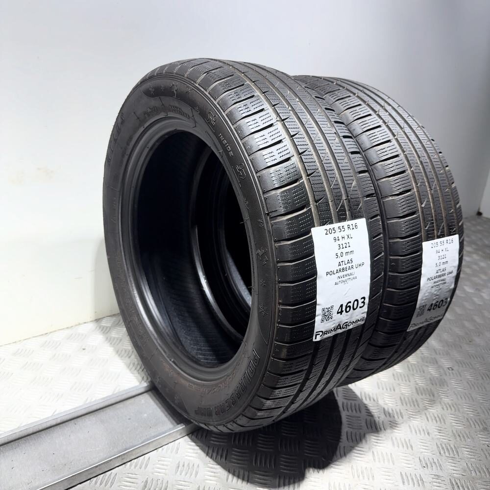 Gomme Usate 205 55 R16 94H XL Atlas Polarbear Uhp 71% Invernali - immagine 7