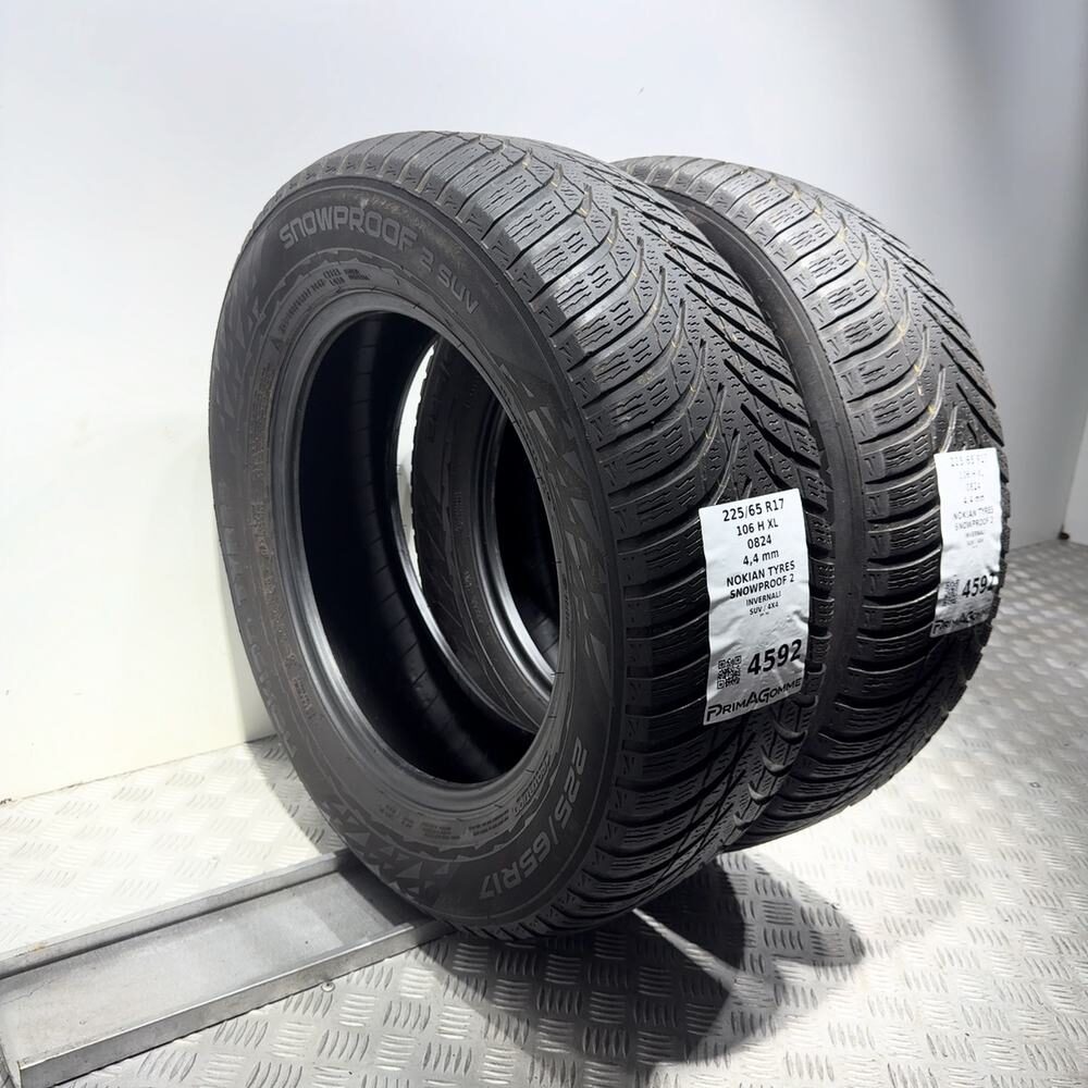 Gomme Usate 225 65 R17 106H XL Nokian Tyres Snowproof 2 Invernali - immagine 7