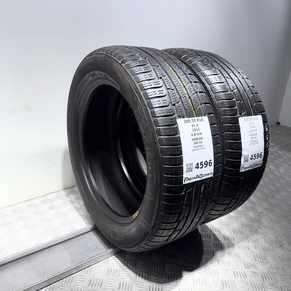 Gomme Usate 205 55 R16 91H Nokian WR A3 Invernali - immagine 7