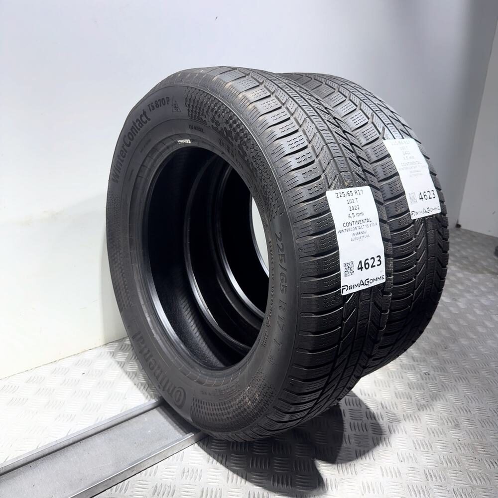 Gomme Usate 225 65 R17 102T Continental Wintercontact TS 870 P Invernali - immagine 7