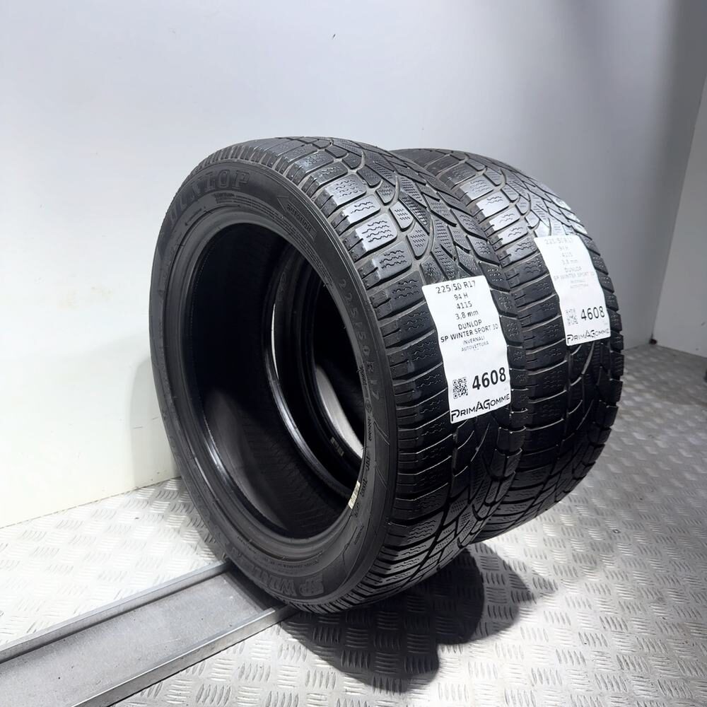 Gomme Usate 225 50 R17 94H Dunlop SP Winter Sport 3D Invernali - immagine 7