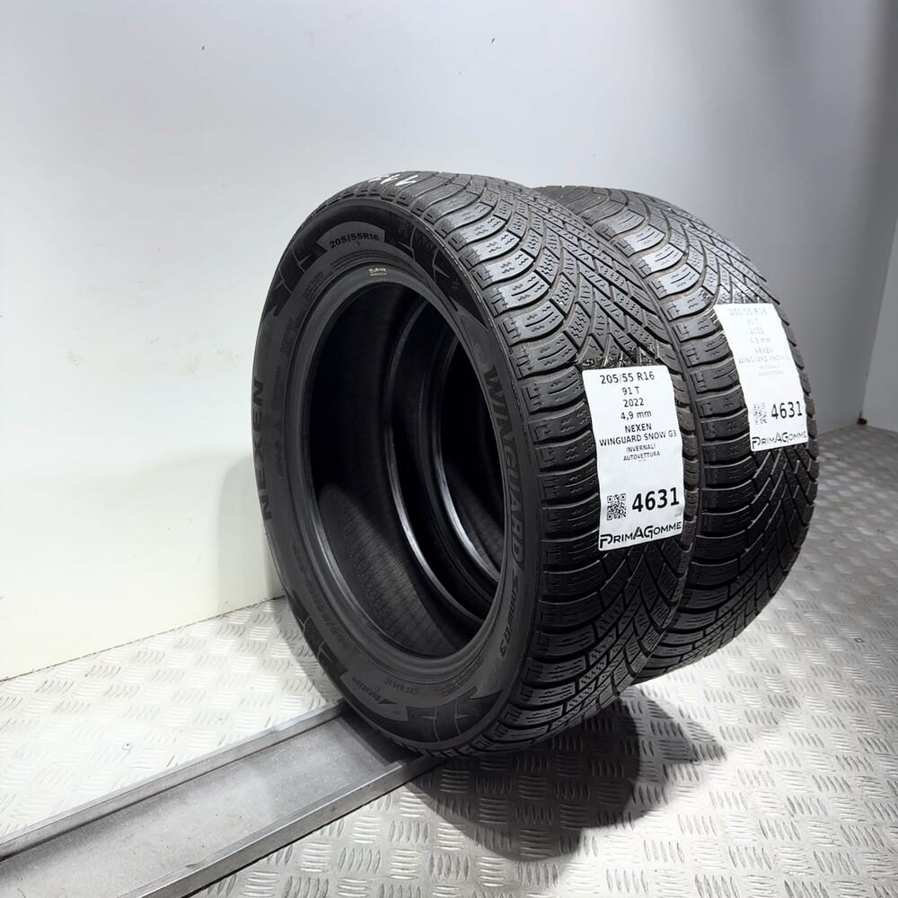 Gomme Usate 205 55 R16 91T Nexen Winguard Snow G3 Invernali - immagine 7