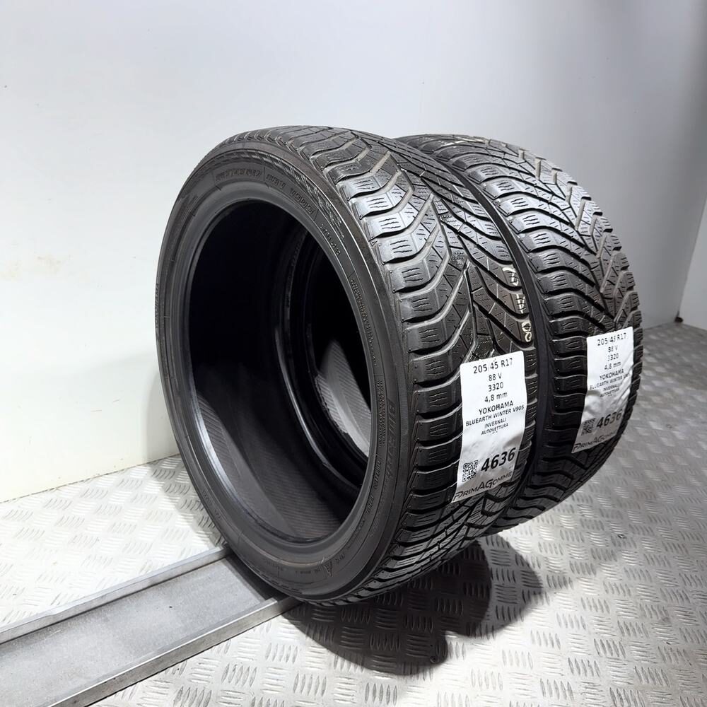 Gomme Usate 205 45 R17 88V Yokohama Bluearth Winter V905 Invernali - immagine 7