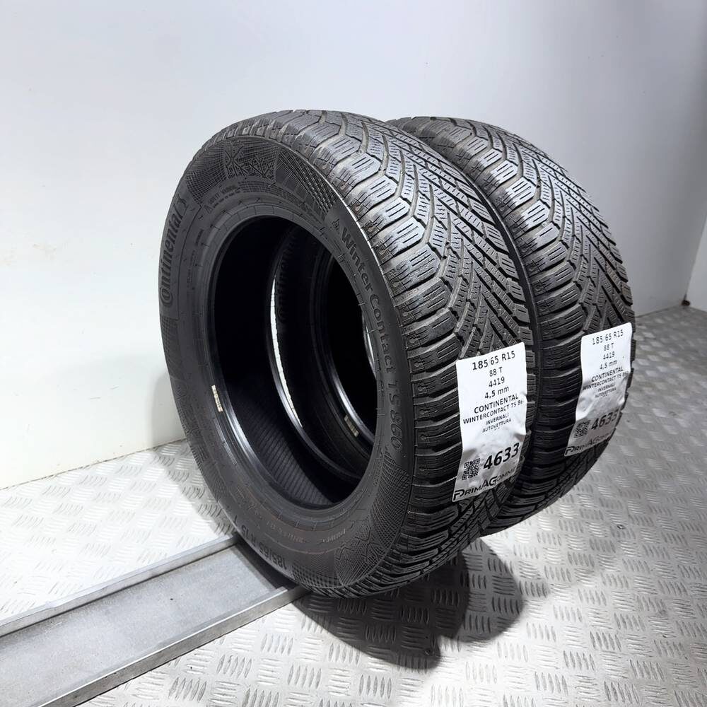 Gomme Usate 185 65 R15 88T Continental Wintercontact TS 860 Invernali - immagine 7