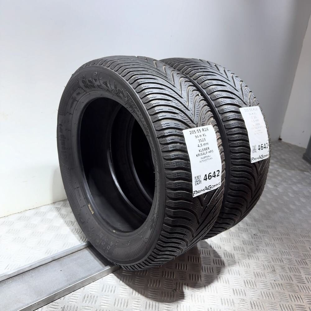 Gomme Usate 205 55 R16 94H XL Kleber Krisalp HP3 Invernali - immagine 7