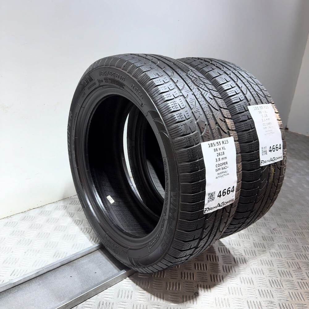 Gomme Usate 185 55 R15 86H XL Cooper WM-SA2+ Invernali - immagine 7