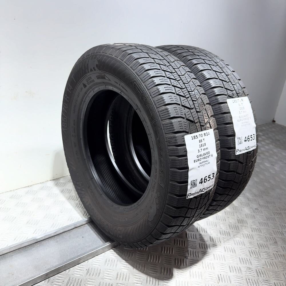 Gomme Usate 185 70 R14 88T Gislaved Euro*Frost 6 Invernali - immagine 7