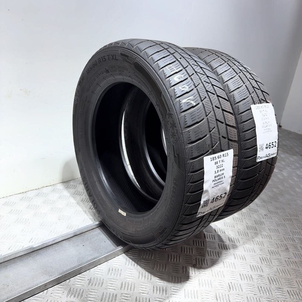 Gomme Usate 185 60 R15 88T XL Barum Polaris 5 Invernali - immagine 7