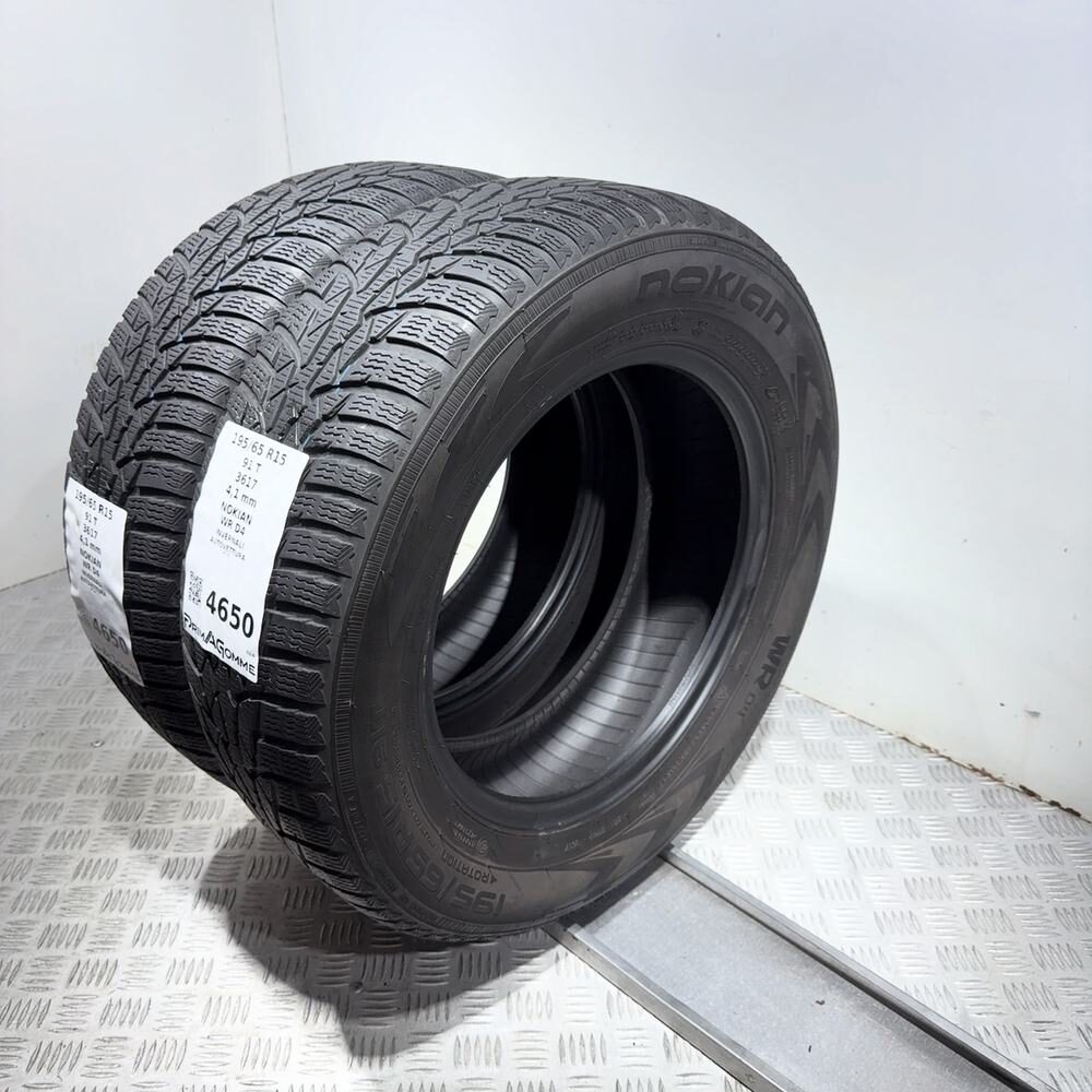 Gomme Usate 195 65 R15 91T Nokian WR D4 Invernali - immagine 7