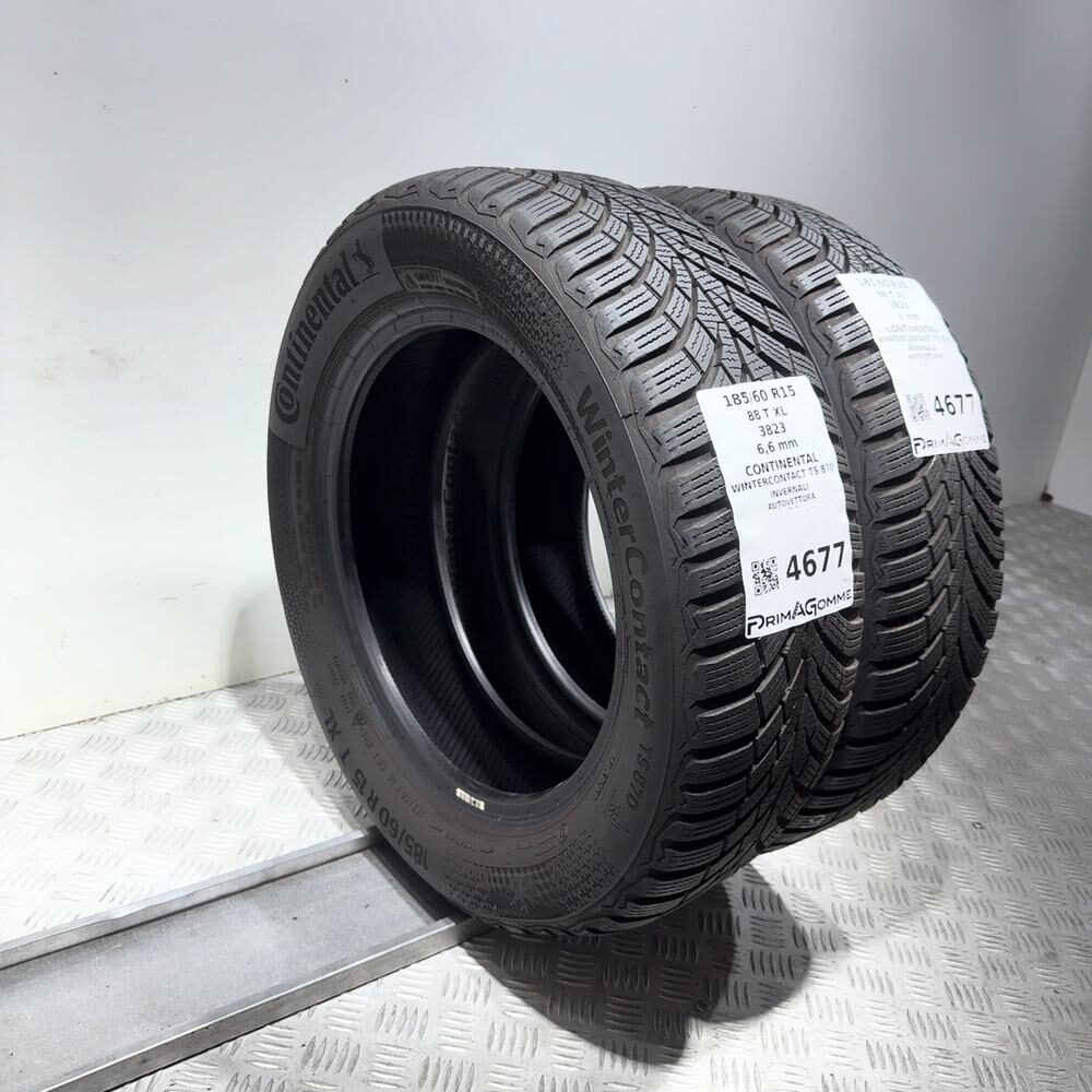 Gomme Usate 185 60 R15 88T XL Continental Wintercontact TS 870 94% Invernali - immagine 7