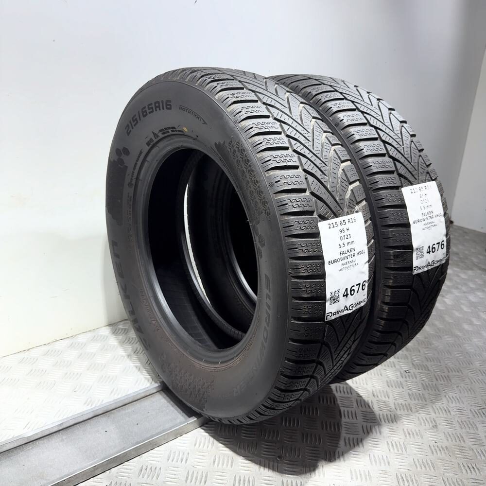 Gomme Usate 215 65 R16 98H Falken Eurowinter HS02 79% Invernali - immagine 7