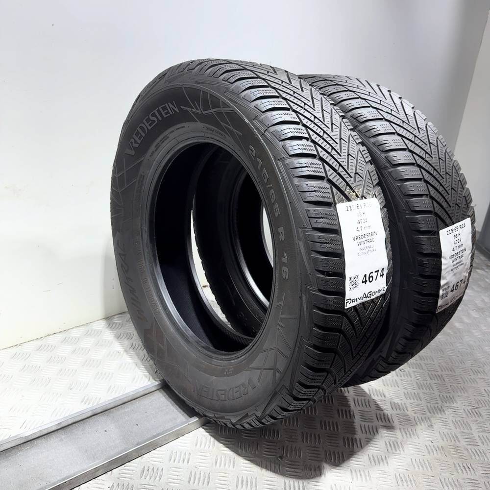 Gomme Usate 215 65 R16 98H Vredestein Wintrac Invernali - immagine 7