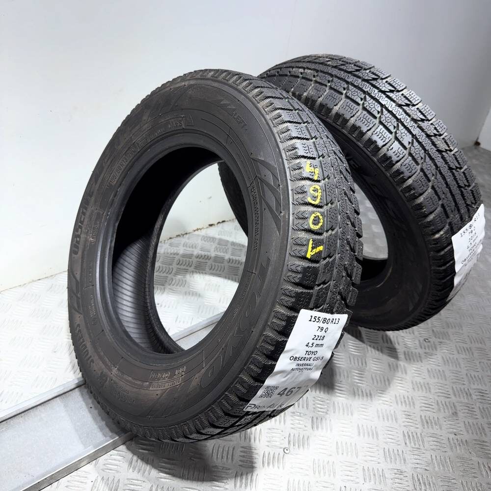 Gomme Usate 155 80 R13 79Q Toyo Observe Gsi-5 Invernali - immagine 7