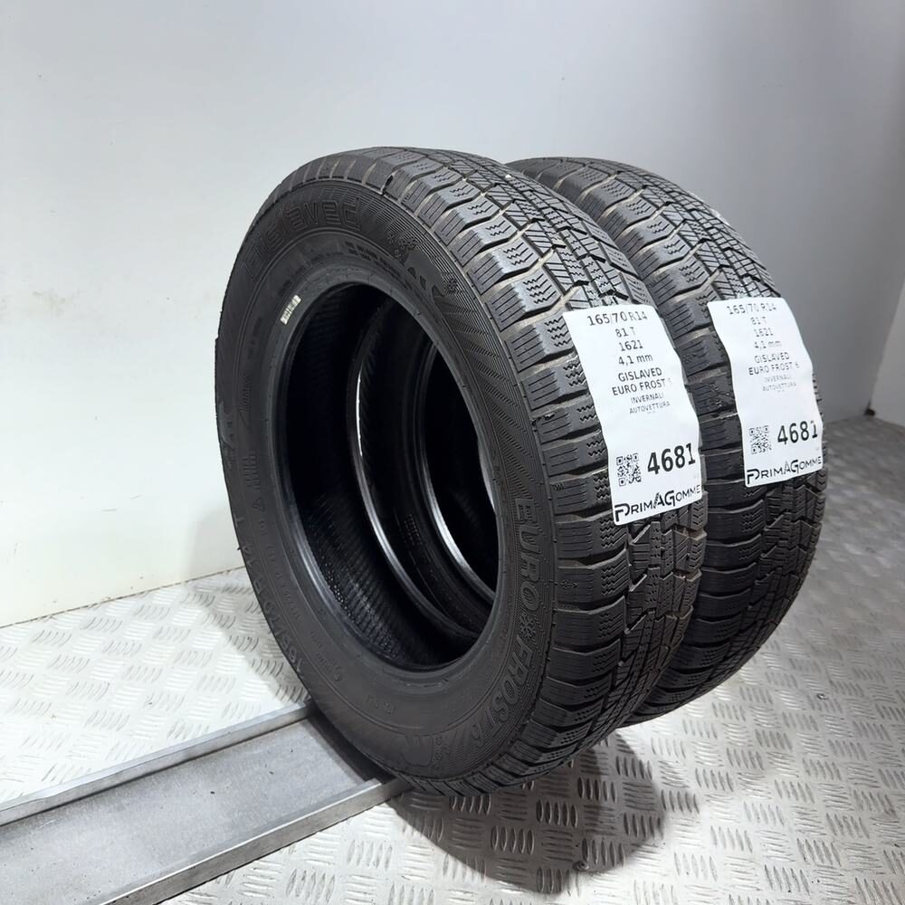 Gomme Usate 165 70 R14 81T Gislaved Euro Frost 6 Invernali - immagine 7