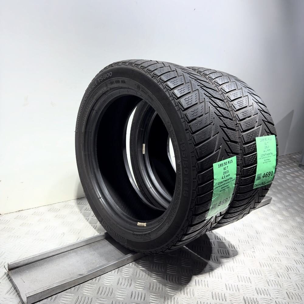 Gomme Usate 195 50 R15 82T Continental Contiwintercontact TS800 Invernali - immagine 7