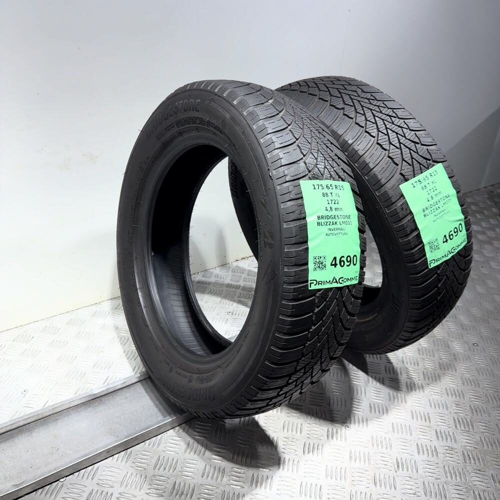 Gomme Usate 175 65 R15 88T XL Bridgestone Blizzak LM005 Invernali - immagine 7