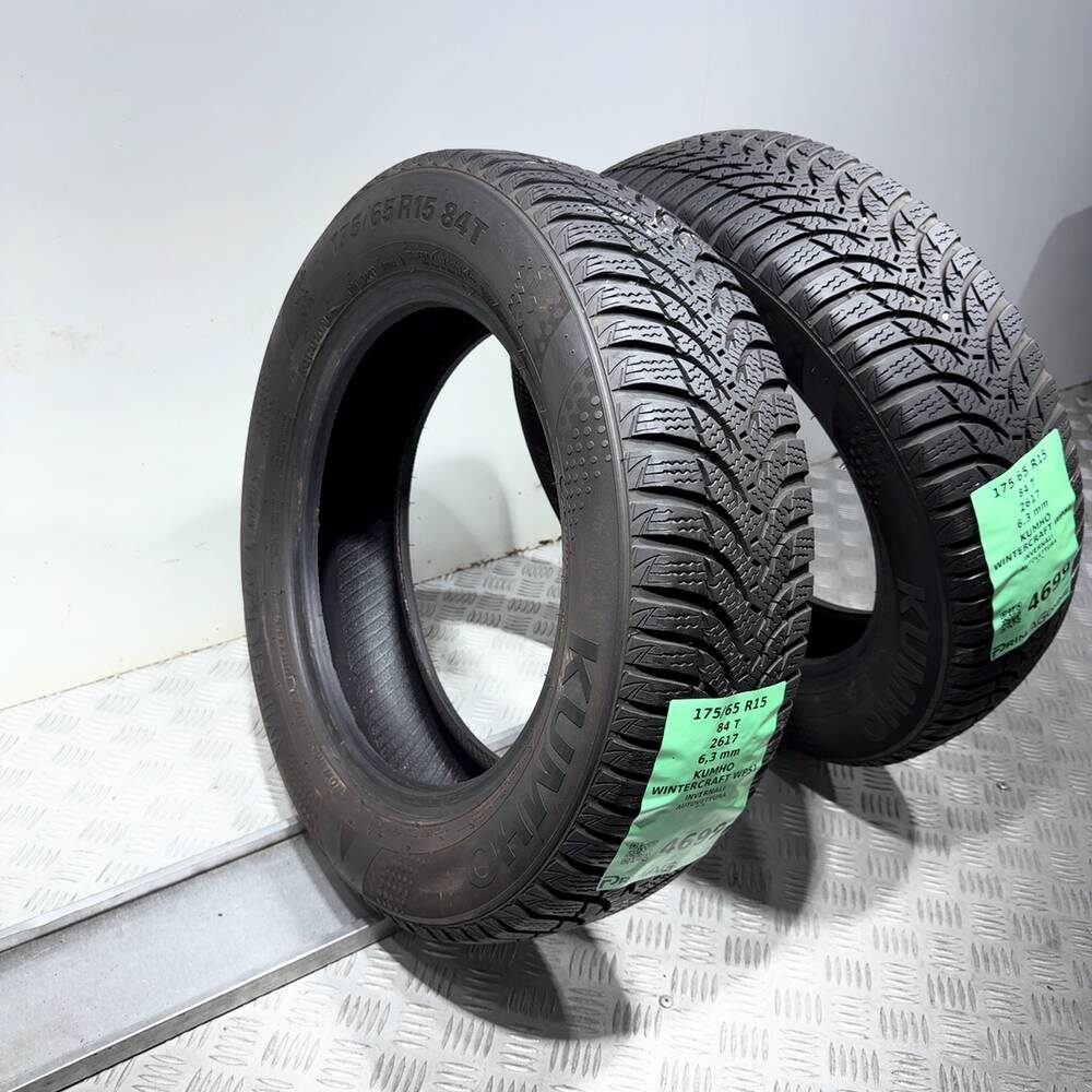 Gomme Usate 175 65 R15 84T Kumho Wintercraft WP51 90% Invernali - immagine 7