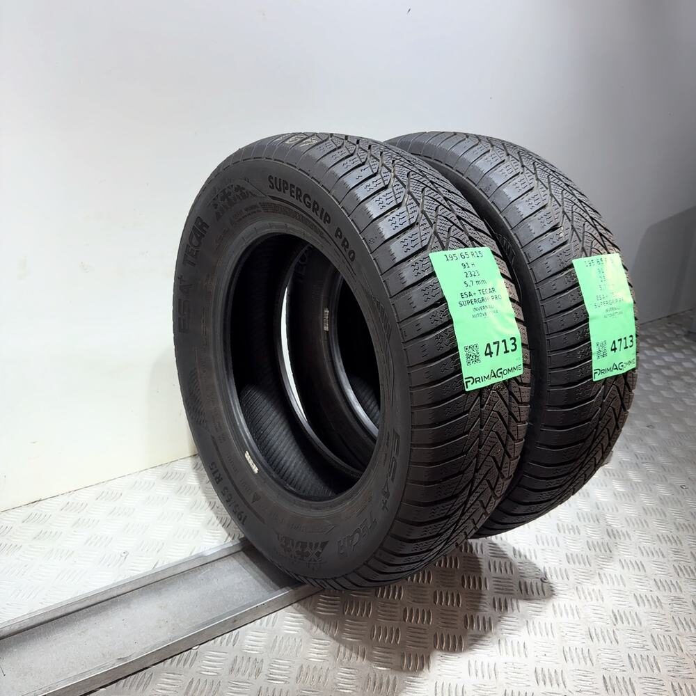 Gomme Usate 195 65 R15 91H Esa+ Tecar Supergrip Pro 81% Invernali - immagine 7