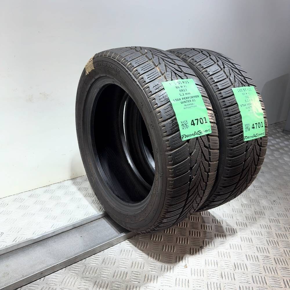 Gomme Usate 185 55 R15 86H XL Star Performer Winter AS 74% Invernali - immagine 7