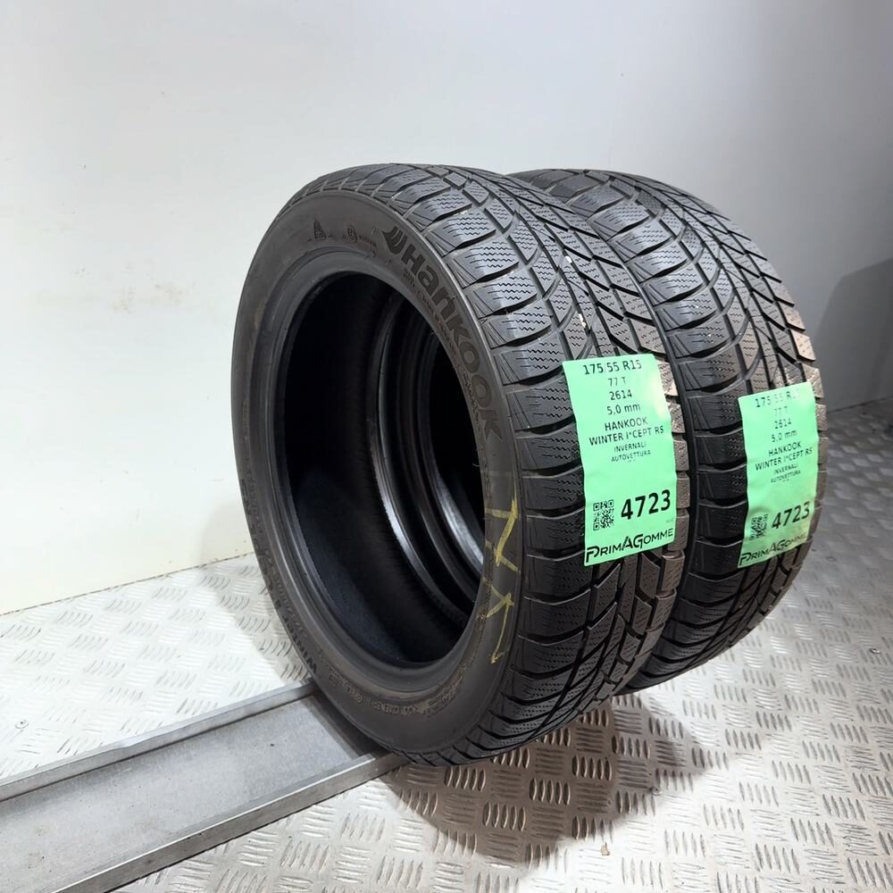 Gomme Usate 175 55 R15 77T Hankook Winter I*Cept RS 71% Invernali - immagine 7