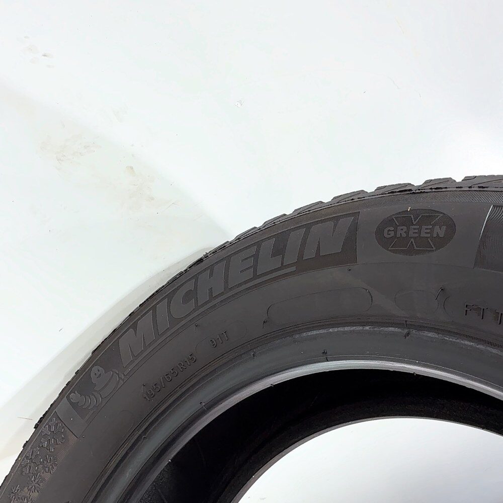 Gomma Usata 195 65 R15 91T Michelin Alpin A4 Invernale - immagine 7