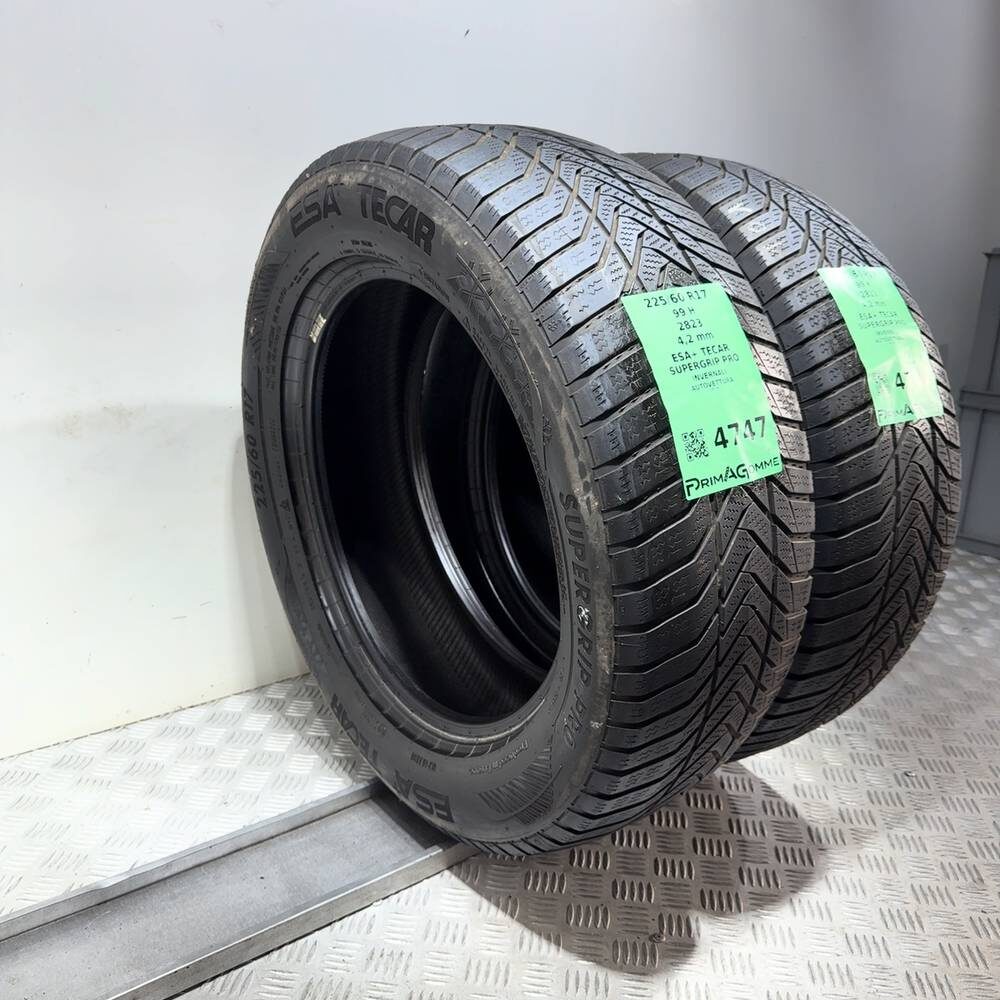 Gomme Usate 225 60 R17 99H Esa+ Tecar Supergrip Pro Invernali - immagine 7
