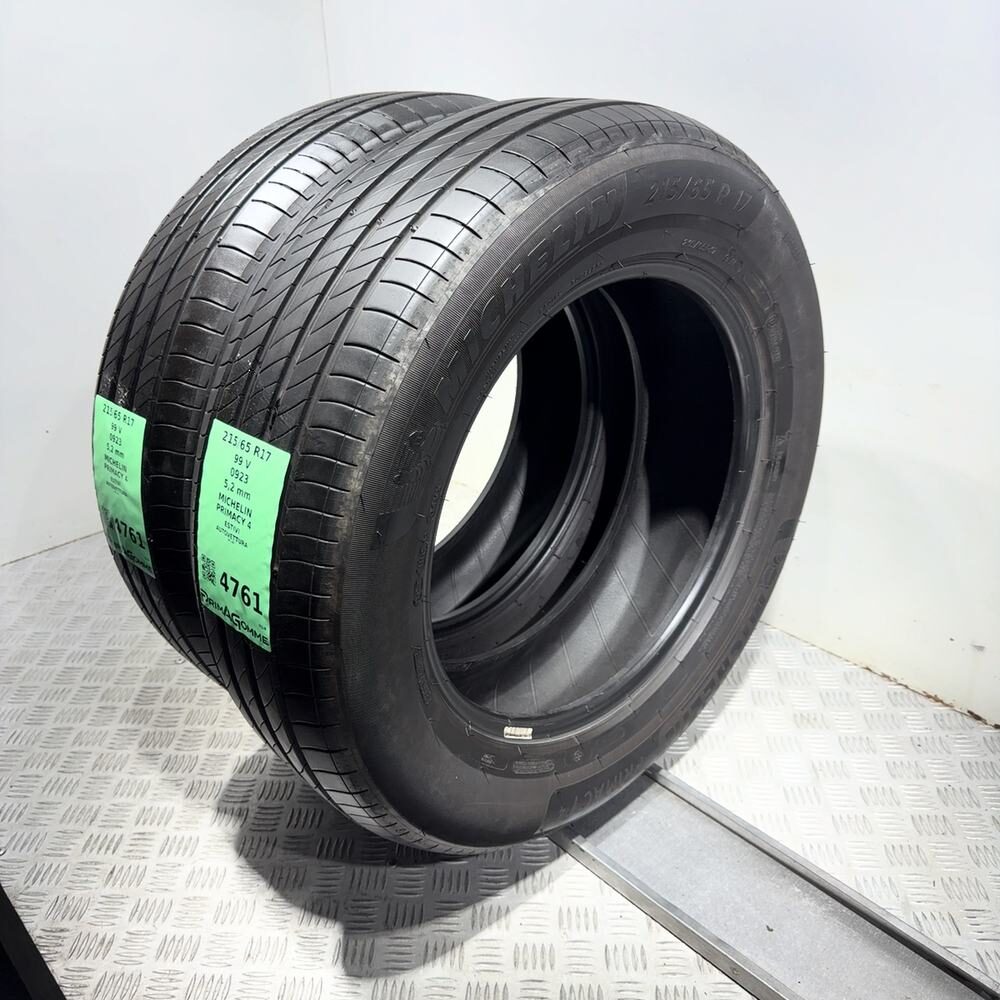 Gomme Usate 215 65 R17 99V Michelin Primacy 4 74% Estive - immagine 7
