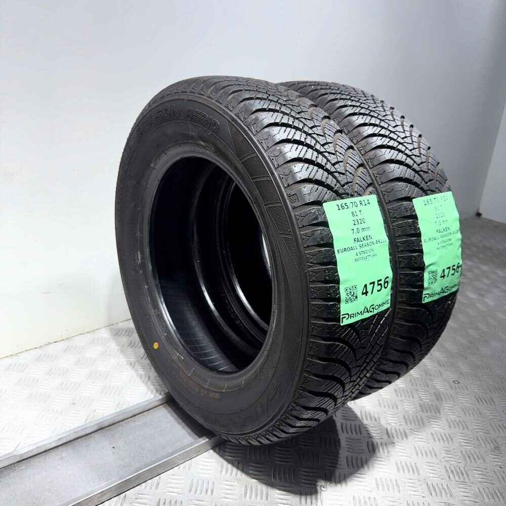 Gomme Usate 165 70 R14 81T Falken Euroall Season AS210 98% 4 Stagioni - immagine 7