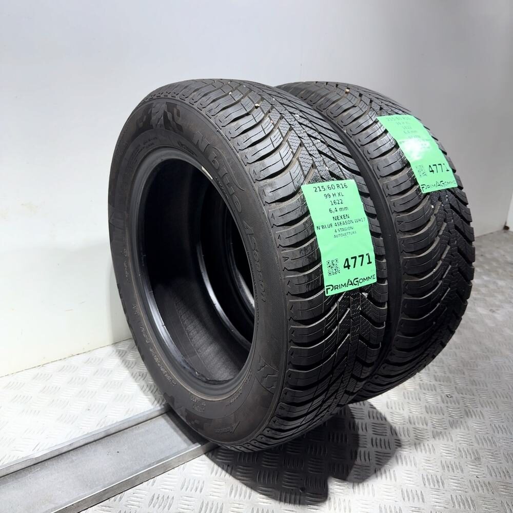 Gomme Usate 215 60 R16 99H XL Nexen N'Blue 4Season WH17 91% 4 Stagioni - immagine 7