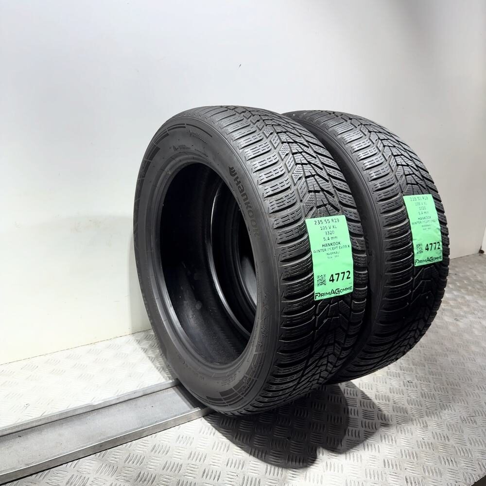 Gomme Usate 235 55 R19 105V XL Hankook Winter I*Cept Evo3 X 77% Invernali - immagine 7