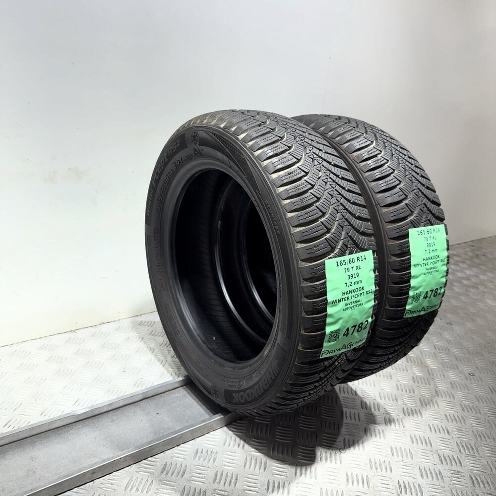 Gomme Usate 165 60 R14 79T XL Hankook Winter I*Cept RS2 98% Invernali - immagine 7