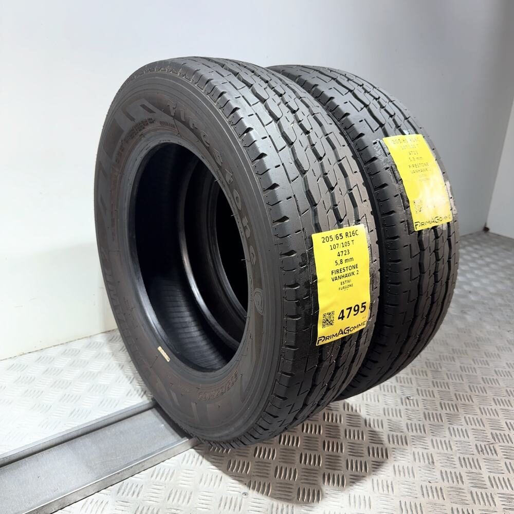 Gomme Usate 205 65 R16C 107/105T Firestone Vanhawk 2 83% Estive - immagine 7