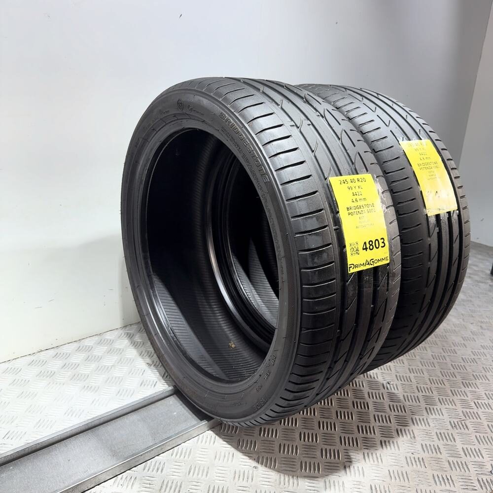 Gomme Usate 245 40 R20 99Y XL Bridgestone Potenza S001 RunFlat Estive - immagine 7
