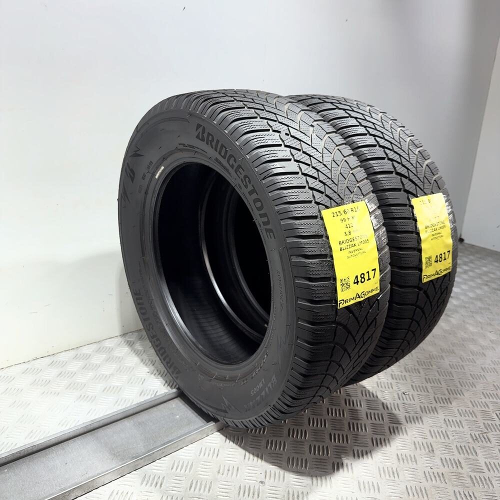 Gomme Usate 215 60 R16 99H XL Bridgestone Blizzak LM005 Invernali - immagine 7