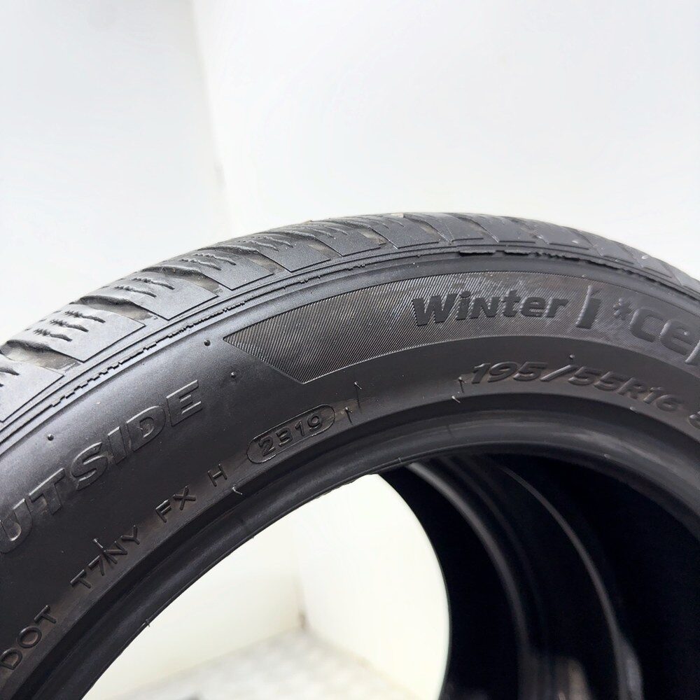 Gomme Usate 195 55 R16 87H Hankook Winter I*Cept Evo2 Invernali - immagine 8