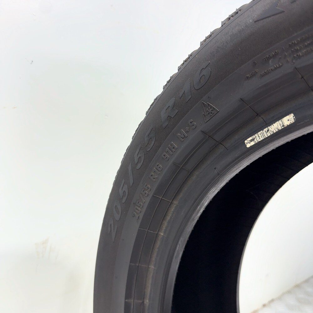 Gomma Usata 205 55 R16 91H Pirelli Cinturato Winter 2 77% Invernale - immagine 8