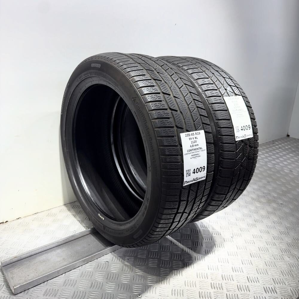 Gomme Usate 235 45 R19 99V XL Continental Contiwintercontact TS830P Invernali - immagine 8