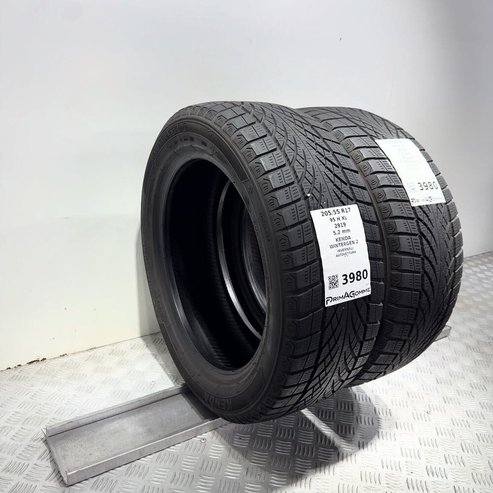 Gomme Usate 205 55 R17 95H XL Kenda Wintergen 2 74% Invernali - immagine 8